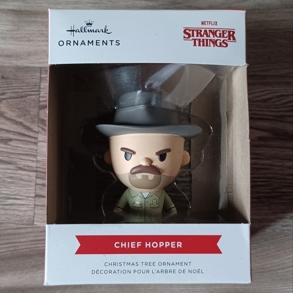 Hallmark Stranger Things Chief Hopper Christmas Ornament